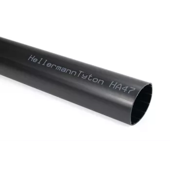 HellermannTyton HelaShrink 321 Heat Shrink Tubing 12.7mm Black 5 Pieces 1.2m