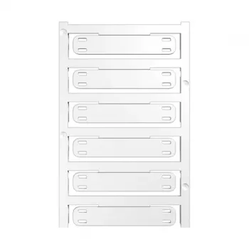Označení vodičů Weidmüller SFX 11/60 MC NE WS, 60 x 11 mm, PA66, bílá, 60 ks