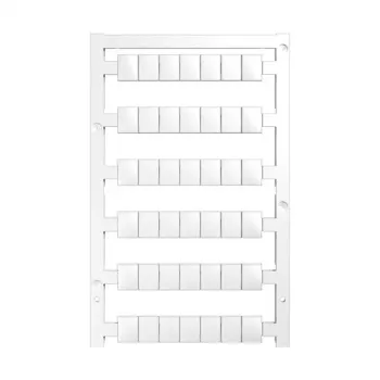 Weidmüller WS 10/8 PLUS MC NE WS označovač svorek, bílý, polyamid, 420 kusů