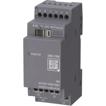 Digitální rozšiřující modul Siemens LOGO! DM8 6ED1055-1FB00-0BA3 4DI/4DO relé 115-230V AC/DC
