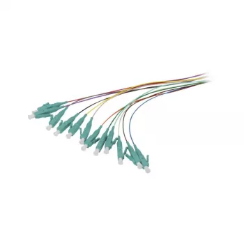 Optický pigtail Synergy 21 LC 50/125 µm OM3 2 m 12 ks barevný