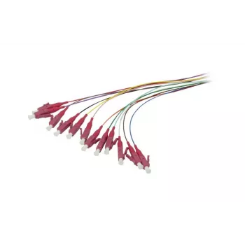 Optický pigtail Synergy 21 LC 50/125 µm OM4 2 m 12 ks barevný