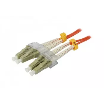 SYNERGY21 Optický patch kabel 10 m OM2 LC Duplex oranžový