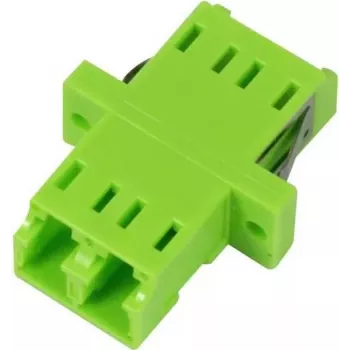 SYNERGY21 LC-LC Duplex Multimode OM5 optický adaptér spojka samice na samici keramická objímka zelená