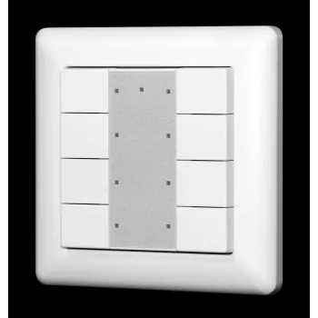 SYNERGY21 LED ovladač EOS 08 KNX tlačítko 8násobný