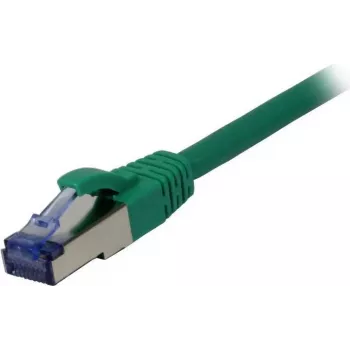 SYNERGY21 Patch kabel RJ45 CAT6A 500MHz 10m zelený S-STP S/FTP komponentově testovaný AWG26