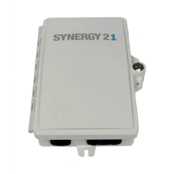 FTTH nástěnná skříň Synergy 21 IP65 1 vstup / 2 výstupy