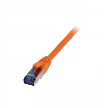 Synergy 21 patch kabel RJ45 CAT6A 500MHz 10m oranžový S-STP S/FTP TPE Superflex AWG26 - síťový kabel
