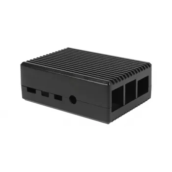 Pouzdro-kit ALLNET Raspberry Pi 4 hliníkové pasivní chlazení černé