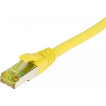 SYNERGY21 patch kabel RJ45, CAT6A 500MHz, 30m, žlutý, S/FTP, TPE/LSZH Ultraflex, AWG26, s CAT7 kabelem