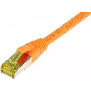 Synergy 21 propojovací kabel RJ45 CAT6A 500MHz 20m oranžový S/FTP TPE/LSZH Ultraflex AWG26
