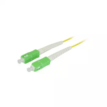 SYNERGY21 optický propojovací kabel 20m SC/APC na SC/APC OS2 G.657.A2 9/125µm Simplex 2mm žlutý