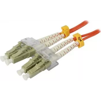 SYNERGY21 optický patch kabel 0,5m LC-LC duplex OM2 50/125µm LSZH oranžový