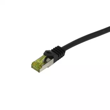 Synergy 21 propojovací kabel RJ45 CAT6A S-STP (S/FTP) 500 MHz 12,5 m černý PUR pro vnitřní/venkovní/průmyslové prostředí odolný UV/vodě/olejům AWG26 s kabelem CAT7