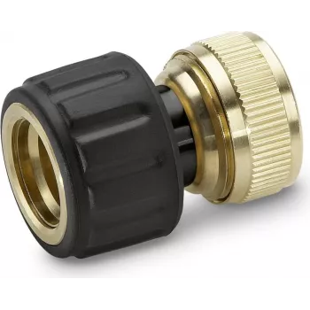 Hadicová spojka Kärcher Premium Line se zastavením vody - kompatibilní s 1/2 inch & 5/8 inch, černo-žlutá