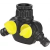 Kärcher 45° uzlový konektor 1/2 inch pro Rain System - černá/žlutá (2.645-199.0)