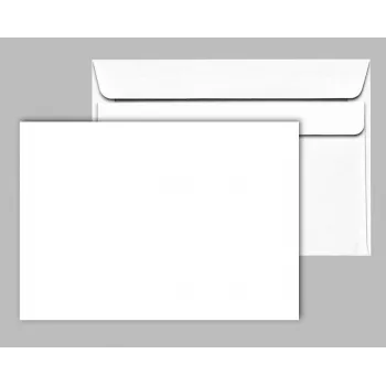 Bong 1000 Envelopes DIN C6 Without Window White