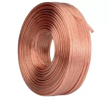 Reproduktorový kabel VALUE Secomp 100 m - holý vodič na holý vodič - 2x0,75 mm² - průhledný
