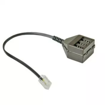 ROLINE Secomp telefonní adaptér RJ-45 (M) na TAE-NFN (F) černý