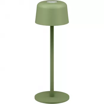 GOOBAY bezdrátová LED stolní lampa, velikost S, 25 cm, zelená