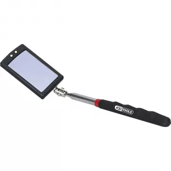 KS Tools flexibilní inspekční zrcátko s LED osvětlením