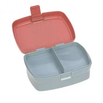 Sada na oběd Lassig About Friends Fox – 2 díly: lunchbox + láhev Tritan 460 ml