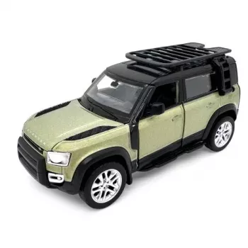 JAMARA Land Rover Defender 1:43 2v1 RC a pull-back zelený 3+