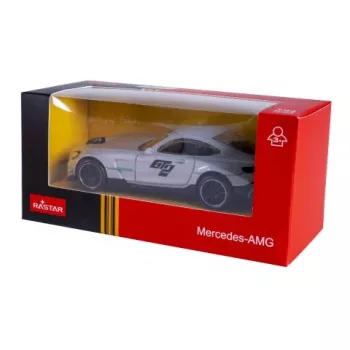 JAMARA Mercedes-Benz AMG GT2 1:43 stříbrný 3+ (402233)