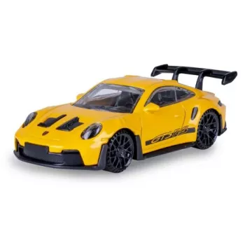 JAMARA Porsche 911 GT3 RS 1:43 žluté odlévané modelové auto (402238)