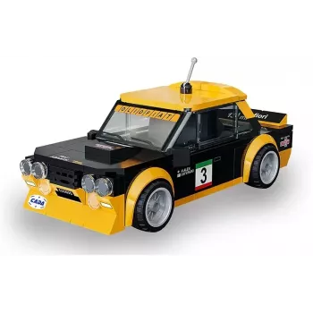 Jamara CaDA Fiat Abarth 131 1:24 černá stavebnice (402921)