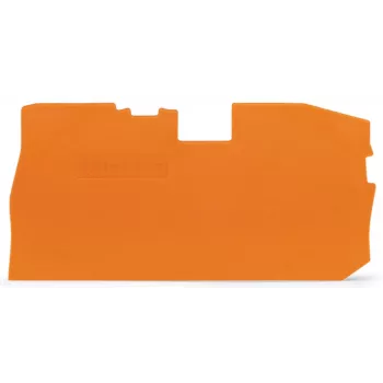 Krycí deska WAGO 2016-7192 pro svorkovnice – oranžová – 1 mm – 69 mm – 38 mm – 2,42 g