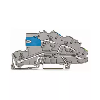 3vodičová průchozí svorka WAGO 2003-7641 TOPJOB® S, 2,5 mm², 400 V, šedá