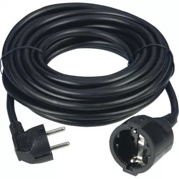 Prodlužovací kabel bezpečnostního kontaktu REV 5,0 m černý