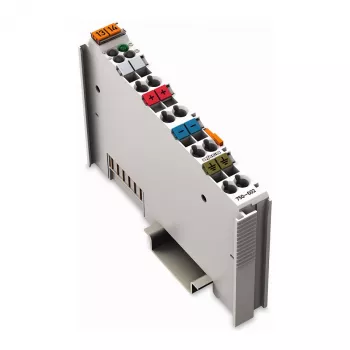 Modul systémového napájení WAGO 750-602, 24 VDC, 1,08 A, DIN lišta, šedý, CAGE CLAMP