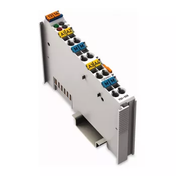 Analogový výstupní modul WAGO 750-559 - 4 kanály, 0-10 V, 12 bitů, systémová izolace 500 V, doba odezvy 10 ms, CAGE CLAMP