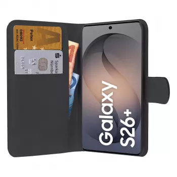 Pouzdro Book Cover Classic PEDEA pro Samsung Galaxy S26 Plus, černé