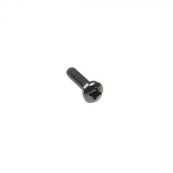Adam Hall 5416 BLK Phillips strojní šroub s válcovou hlavou M6x20 mm černý