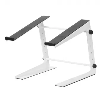 Stojan na notebook Adam Hall SLT001EW – bílý – ocel – 225 mm – 250 mm – 340 mm