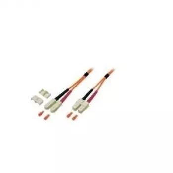 EFB-Elektronik ECOFIBER duplex jumper SC-SC OM1 62,5/125µm 3 m LSZH oranžový