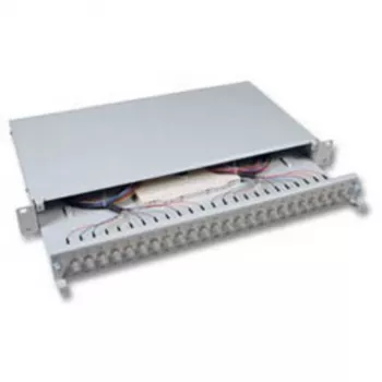 EFB Elektronik splice box ST 50/125µm OM3 výsuvný 12 pigtailů/12 spojek