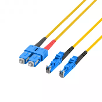 EFB Elektronik optický síťový kabel E2000 (M) na SC single-mode (M)