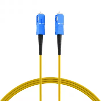 EFB-Elektronik simplex optický patch kabel SC-SC G657.A2 5 m 3,0 mm žlutý 9/125µm