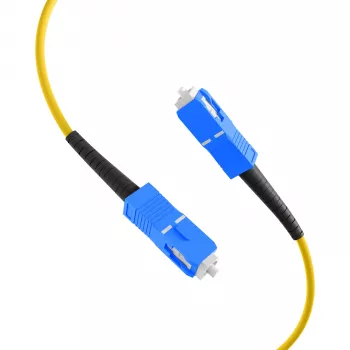EFB-Elektronik simplex optický patch kabel SC-SC G657.A2 5 m 3,0 mm žlutý 9/125µm