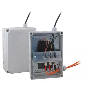 Optická distribuční skříň EFB Elektronik – RAL 7035 – 12x SC-Duplex OM4