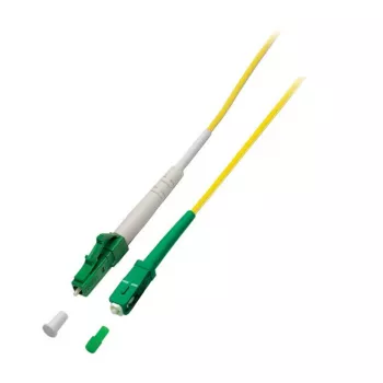 EFB Elektronik Simplex optický propojovací kabel LC/APC-SC/APC G.657.A2 20 m 2,0 mm žlutý 9/125 µm