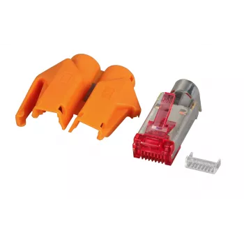 EFB Elektronik RJ45 Hirose TM21 konektor STP Cat.6 oranžový 50 kusů