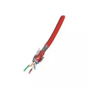 EFB Elektronik Cat.7 SFTP PiMF metrážní kabel 100 m oranžový LSZH