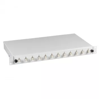 EFB Electronics splice box 6x LC-Duplex SM výsuvný 1U racková montáž částečně osazený