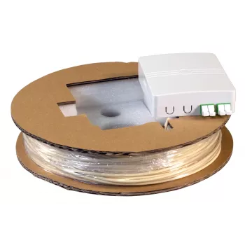 Předzakončená FTTX kompaktní krabice EFB Elektronik, 2xLC/APC duplex, G.657.A2, 10 m