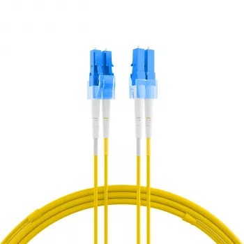 EFB Electronics IPL-DR-LCULCU-2-0500 OS2 jednovidový optický patch kabel, LC/UPC na LC/UPC, duplexní, 5 m, LSZH, žlutý